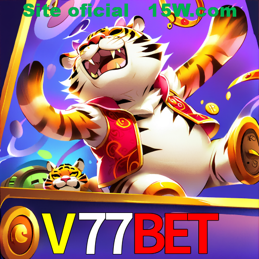 Imagem promocional da V77Bet mostrando a plataforma e suas vantagens
